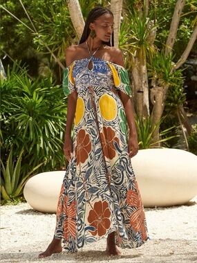 In 🔜 🆕 Carolina K ‘Ivana’ Floral Maxi Dress S